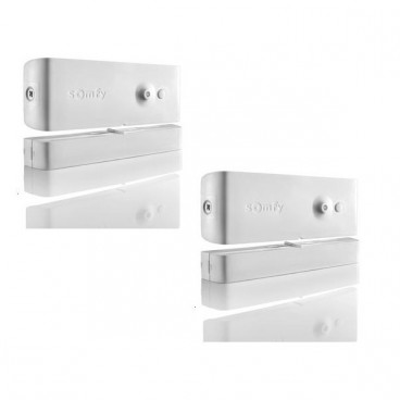 Lot de 2 Détecteurs d'ouverture blanc pour alarme somfy Lot de 2 Détecteurs d'ouverture blanc pour alarme somfy