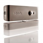 Détecteur d'ouverture marron pour alarme somfy