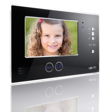 Moniteur Visiophone V200 noir SOMFY Moniteur Visiophone V200 noir SOMFY