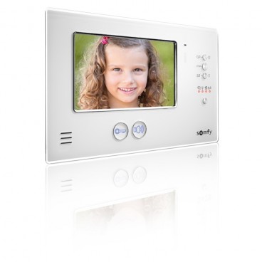 Moniteur Visiophone V200 blanc SOMFY Moniteur Visiophone V200 blanc SOMFY