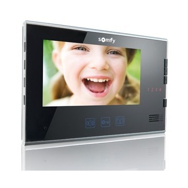 Moniteur Visiophone V400 &V600 noir SOMFY Moniteur Visiophone V400 &V600 noir SOMFY