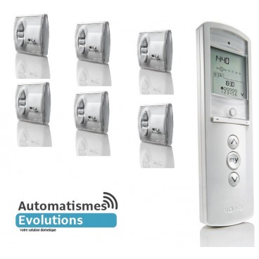 Lot 6 inverseur filaire Centralis Uno RTS somfy +1telis 6 programmateur chronis pure Lot 6 inverseur filaire Centralis Uno RTS somfy +1telis 6 programmateur chronis pure